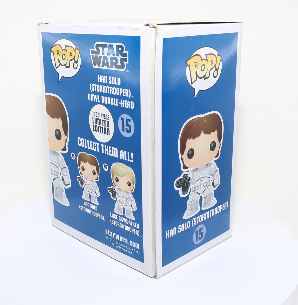 
                  
                    Han Solo in Star Wars: A New Hope Emerald City Comic Con Exclusive Funko POP! #15 - Grail
                  
                