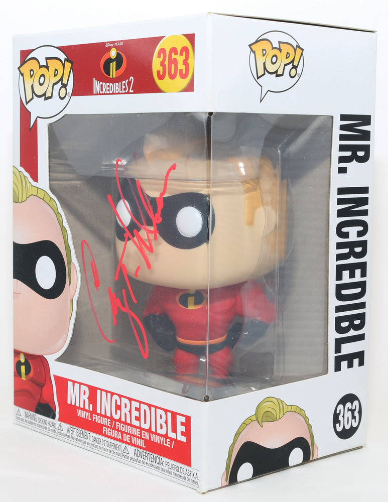 
                  
                    Craig T. Nelson as Mr. Incredible in Incredibles 2 Signed Funko POP! #363
                  
                
