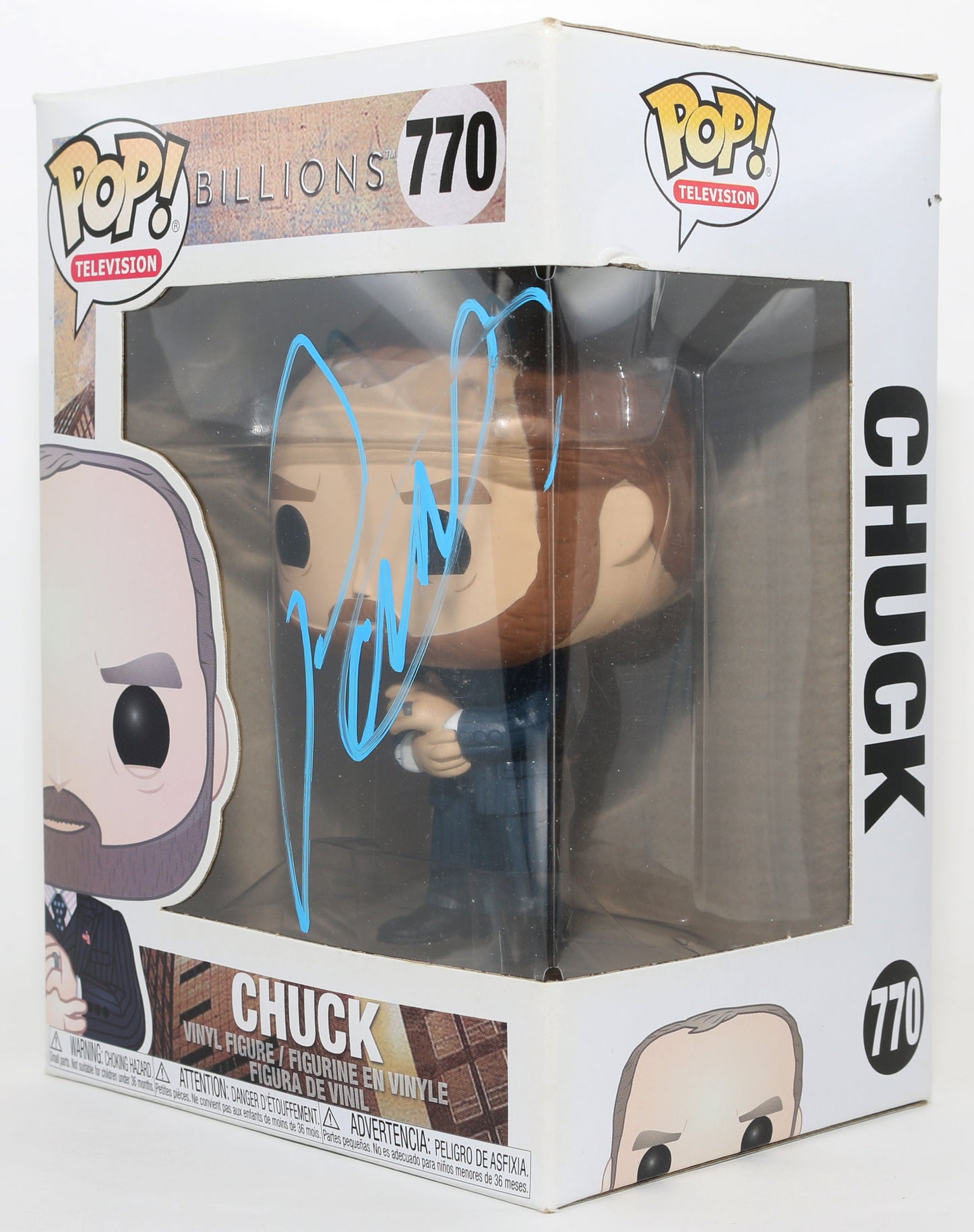 
                  
                    Paul Giamatti as Chuck Rhoades in Billions Signed Funko POP! #770
                  
                