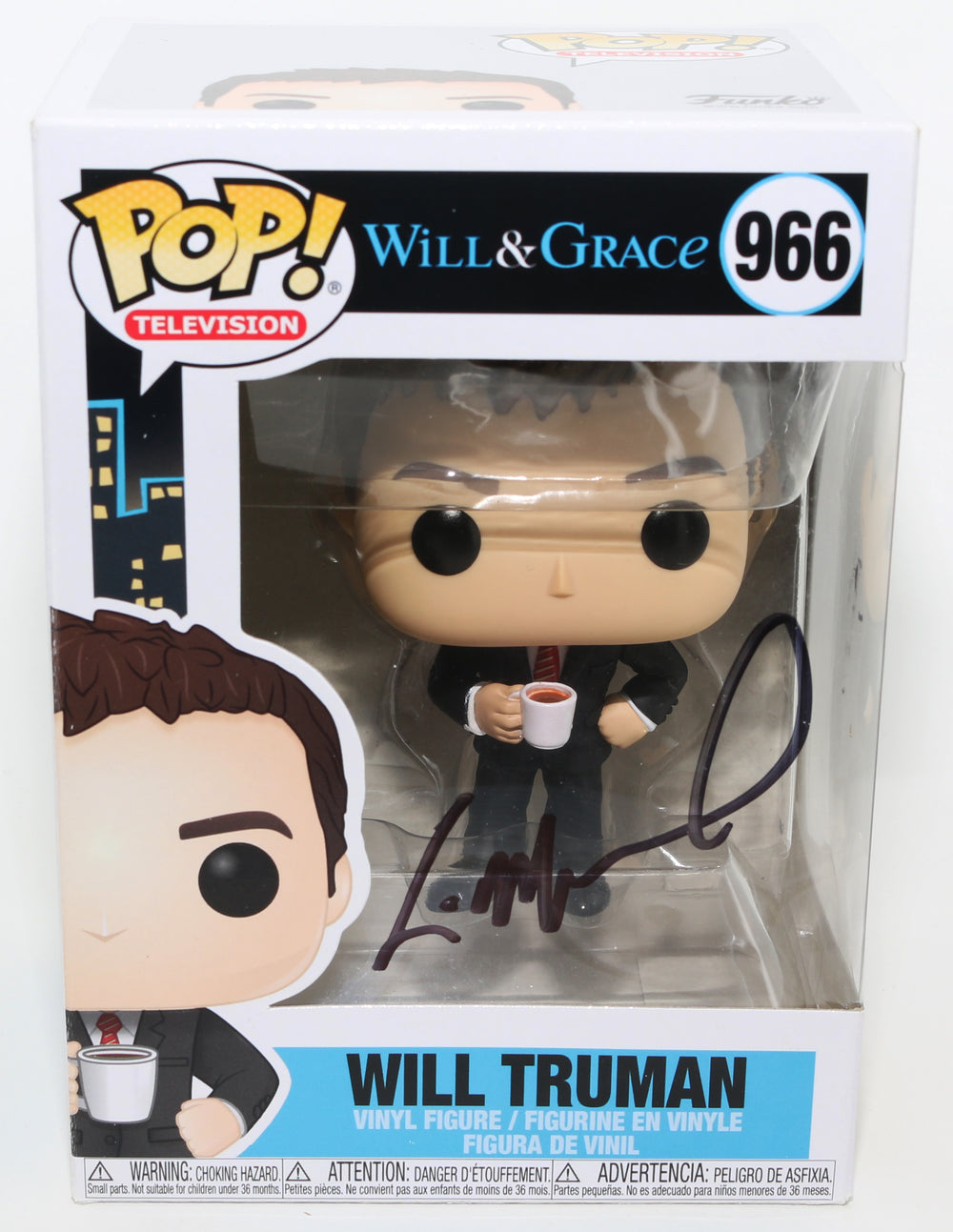 Eric McCormack as Will Truman in Will & Grace Signed Funko POP! #966