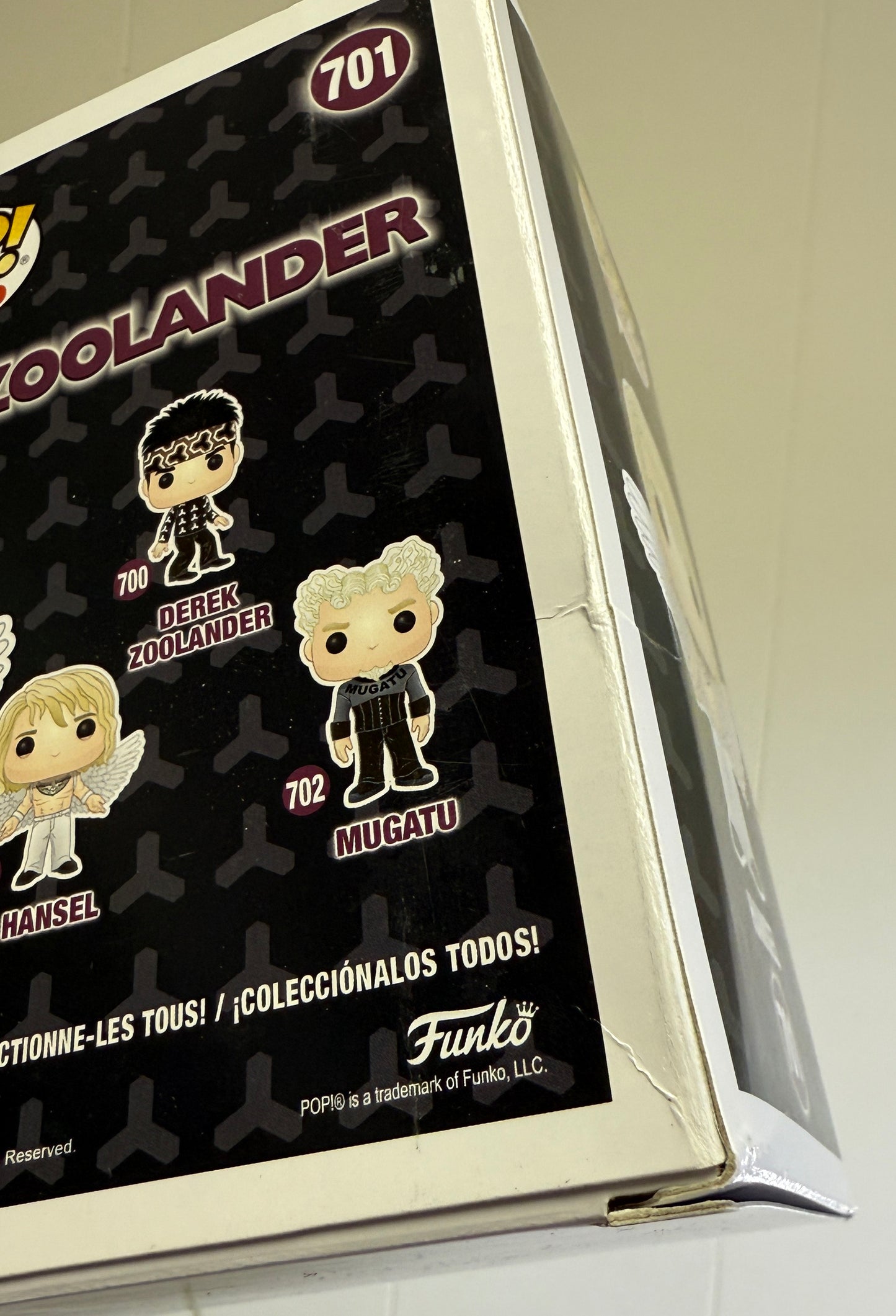 
                  
                    Owen Wilson as Hansel in Zoolander Signed Funko POP! #701
                  
                
