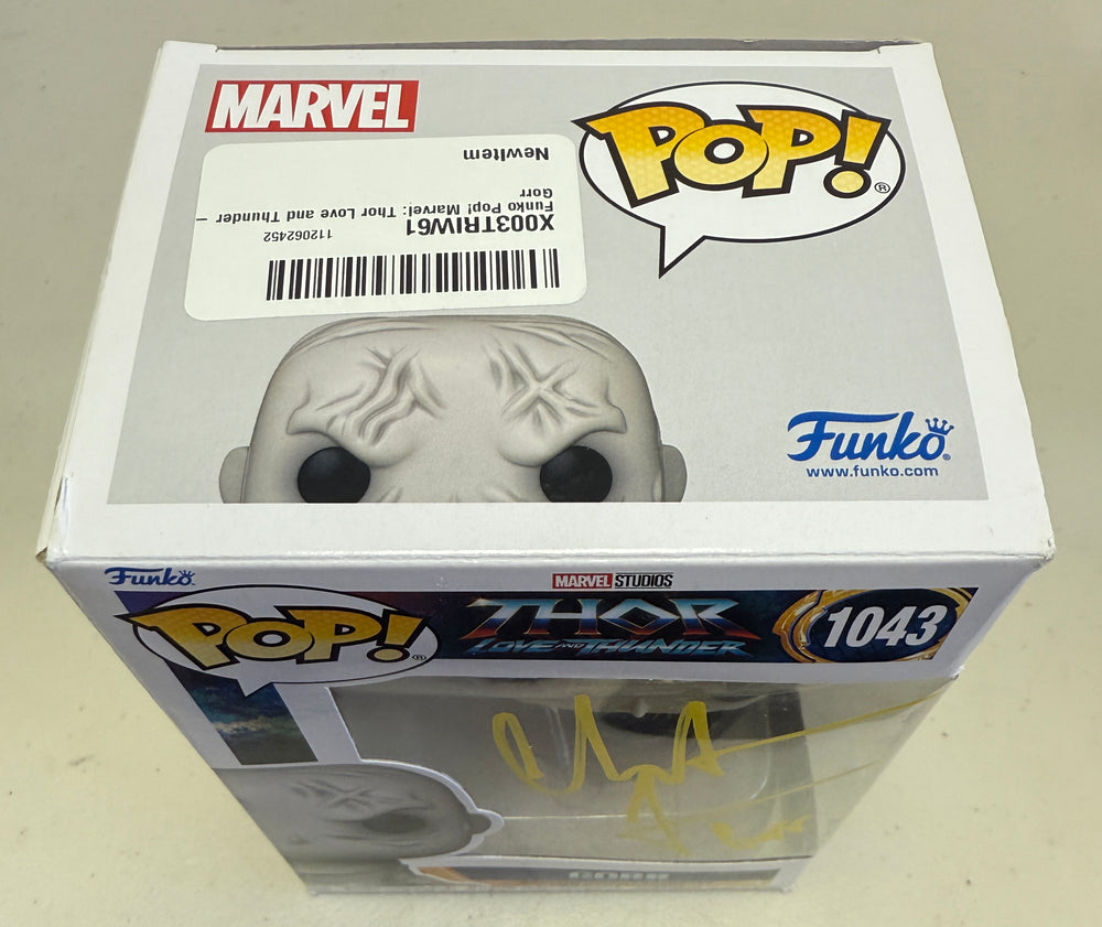 
                  
                    Christian Bale as Gorr the God Butcher in Thor: Love & Thunder (JSA) Signed Funko POP! #1043 with Character Name
                  
                