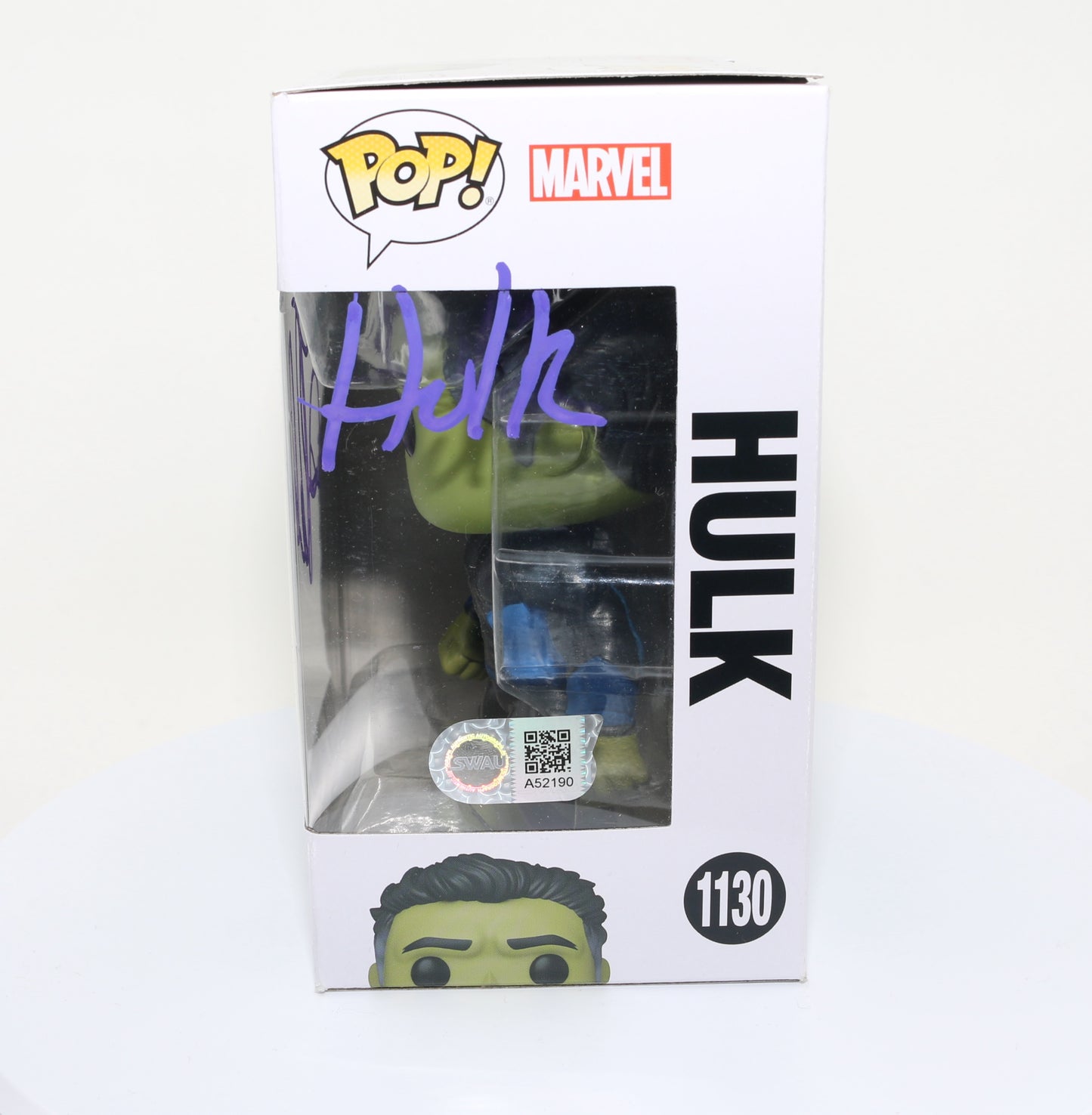 
                  
                    Mark Ruffalo as the Hulk in She-Hulk (SWAU) Signed Funko POP! #1130 with Character Name
                  
                