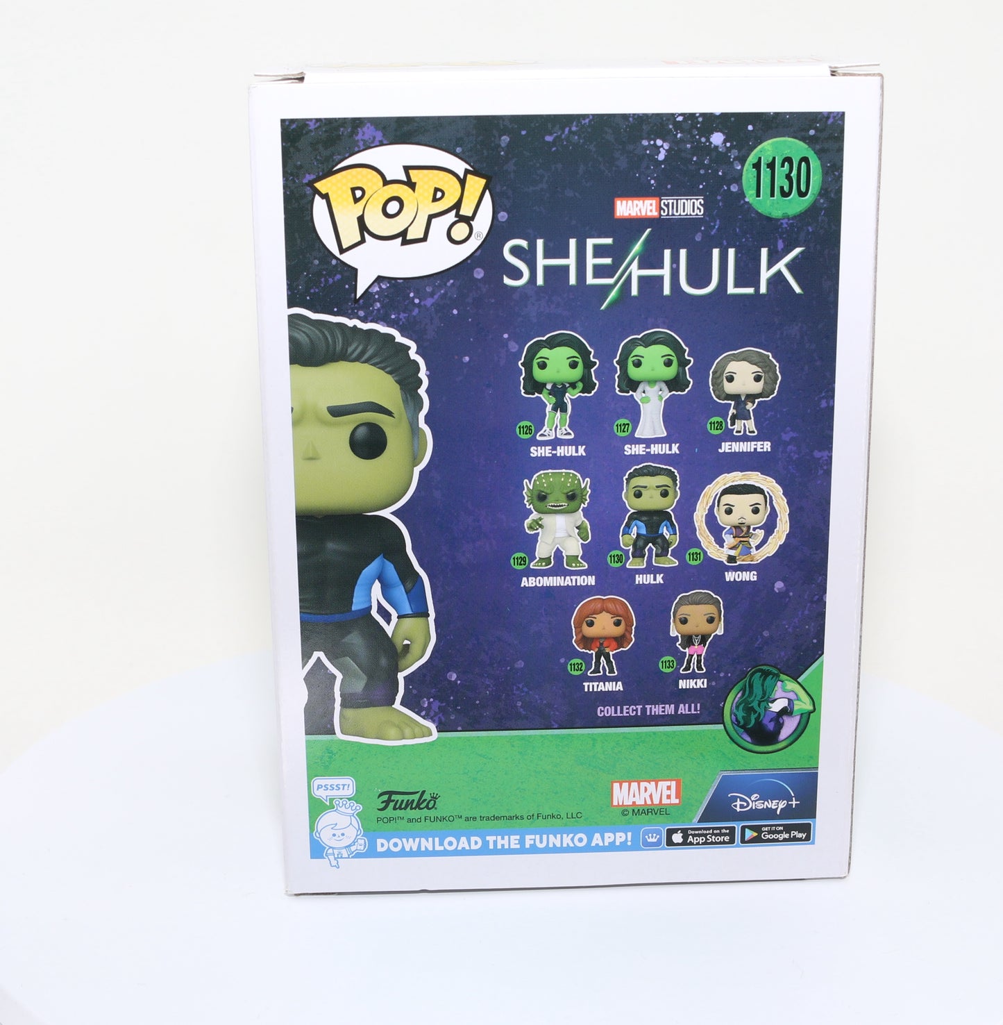 
                  
                    Mark Ruffalo as the Hulk in She-Hulk (SWAU) Signed Funko POP! #1130 with Character Name
                  
                
