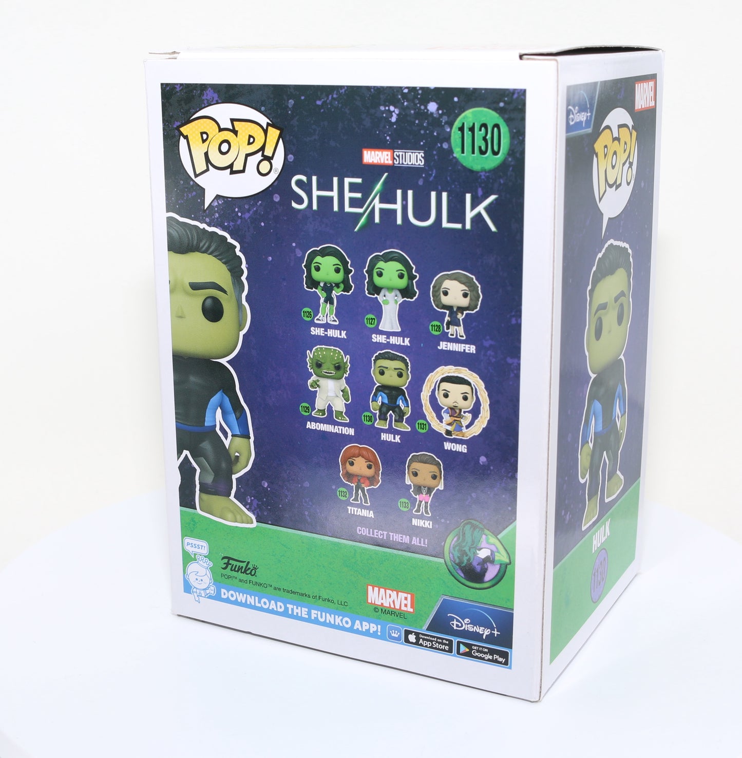 
                  
                    Mark Ruffalo as the Hulk in She-Hulk (SWAU) Signed Funko POP! #1130 with Character Name
                  
                