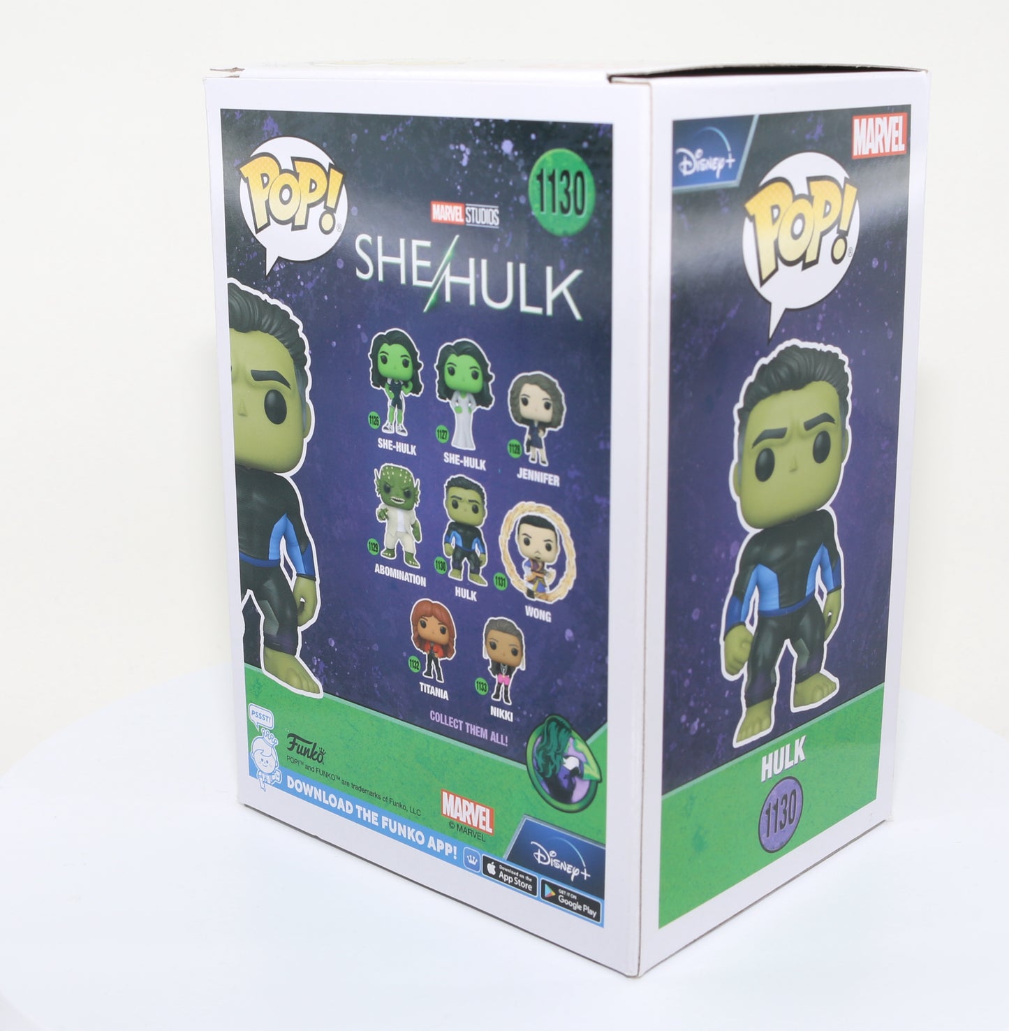 
                  
                    Mark Ruffalo as the Hulk in She-Hulk (SWAU) Signed Funko POP! #1130 with Character Name
                  
                
