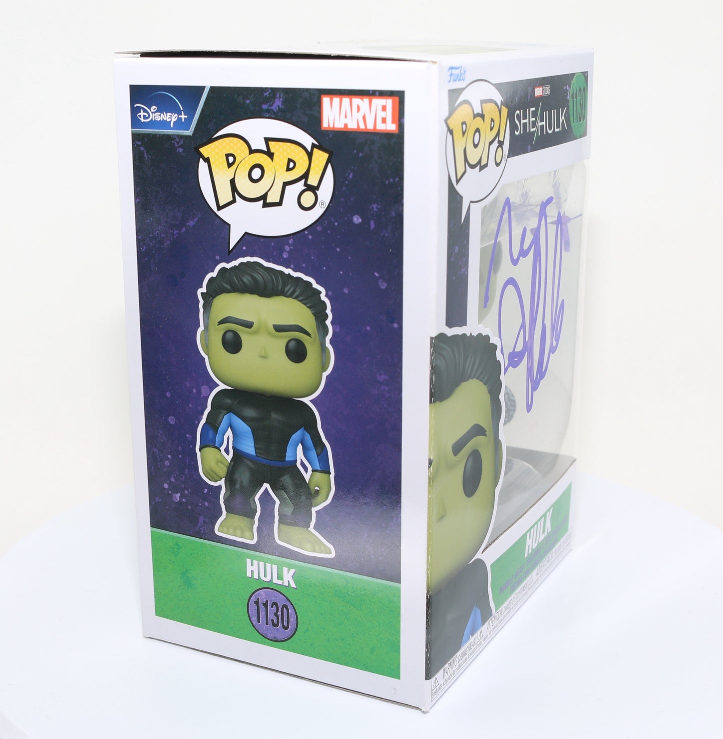 
                  
                    Mark Ruffalo as the Hulk in She-Hulk (SWAU) Signed Funko POP! #1130 with Character Name
                  
                