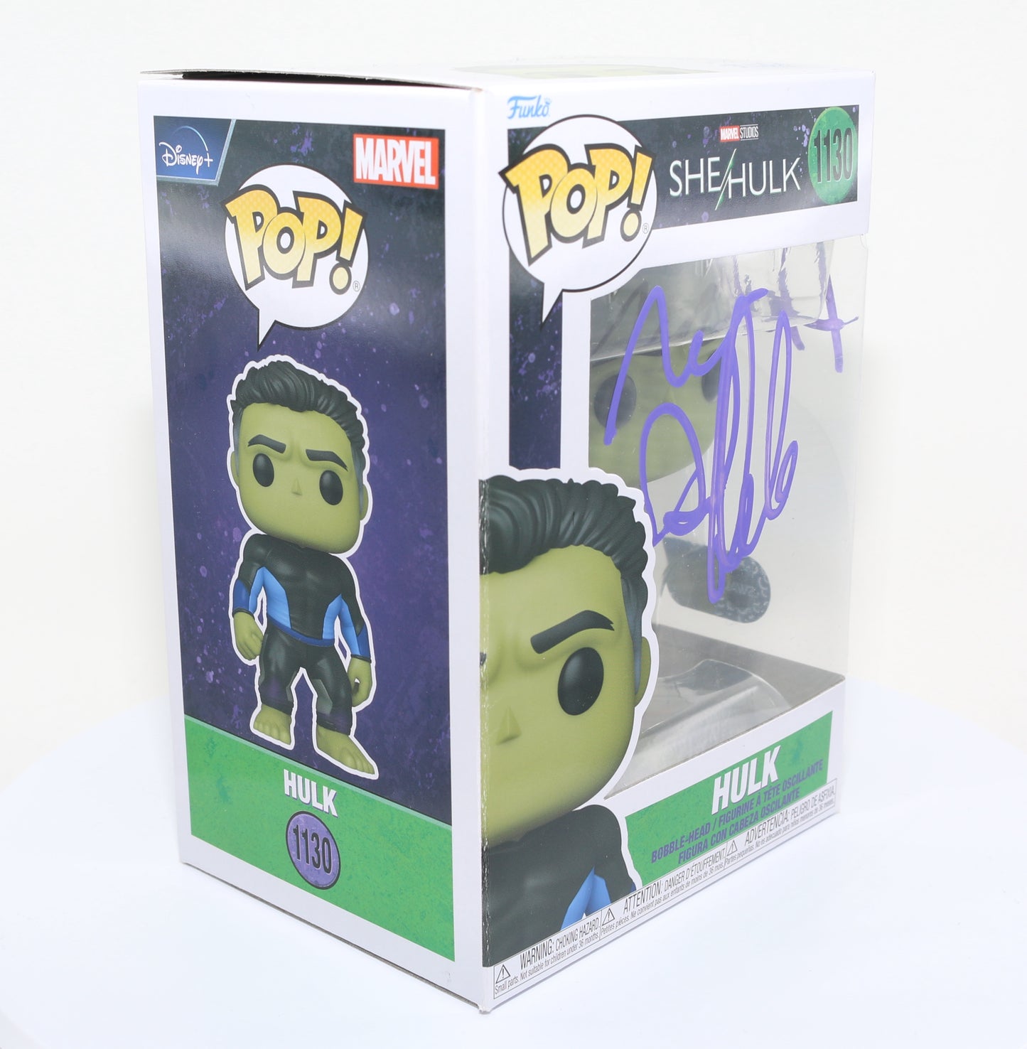 
                  
                    Mark Ruffalo as the Hulk in She-Hulk (SWAU) Signed Funko POP! #1130 with Character Name
                  
                
