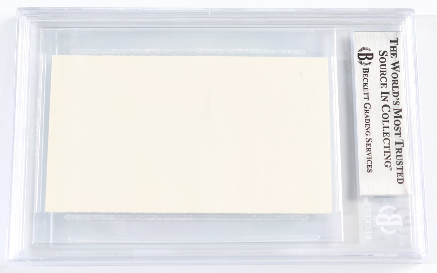 
                  
                    Christian Bale as Patrick Bateman in American Psycho (Beckett Slabbed) Prop Replica Business Card
                  
                
