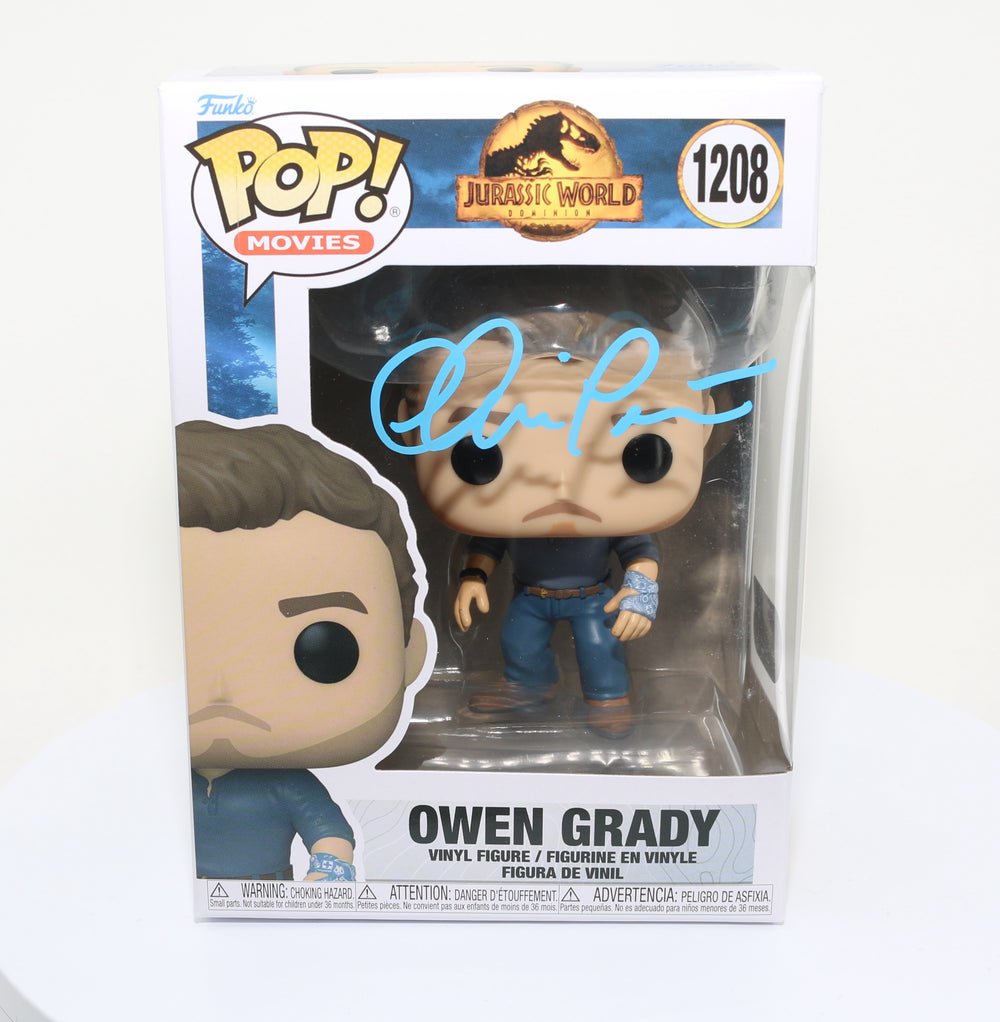 Chris Pratt as Owen Grady in Jurassic World Dominion (SWAU) Signed