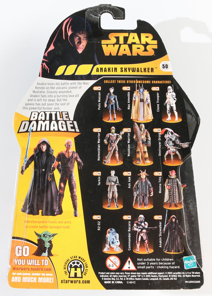 
                  
                    Hayden Christensen as Anakin Skywalker in Star Wars Episode III: Revenge of the Sith (Topps) Hasbro 2005 Signed Action Figure
                  
                