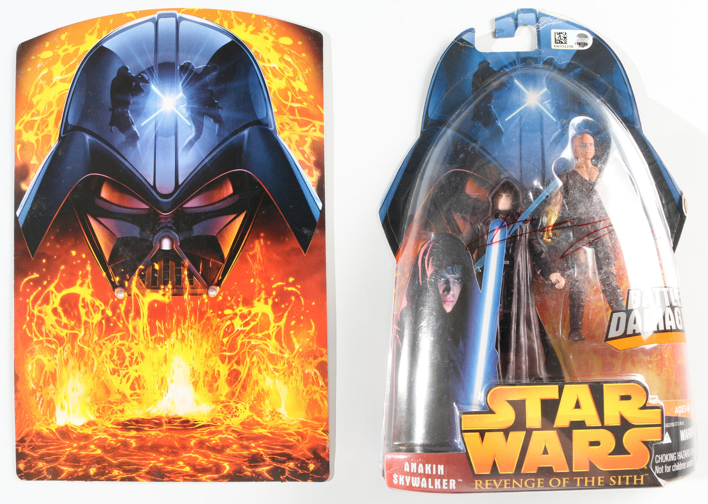 
                  
                    Hayden Christensen as Anakin Skywalker in Star Wars Episode III: Revenge of the Sith (Topps) Hasbro 2005 Signed Action Figure
                  
                