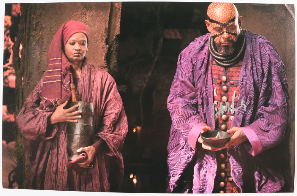 Forest Whitaker as Zuri in Black Panther Signed 11x17 Photo