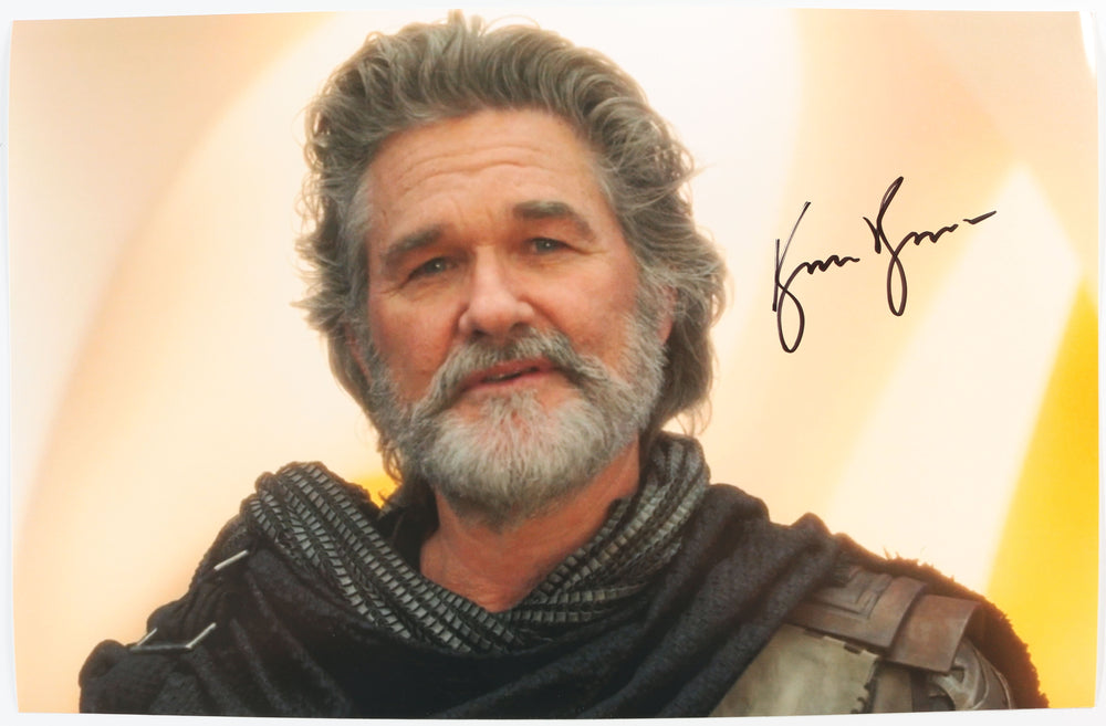 Kurt Russell as Ego the Living Planet in Guardians of the Galaxy Vol. 2 Signed 11x17 Photo