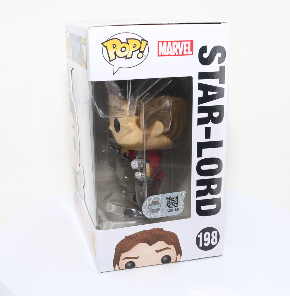 
                  
                    Chris Pratt as Star-Lord in Guardians of the Galaxy Vol. 2 (SWAU) Signed Funko POP! #198
                  
                