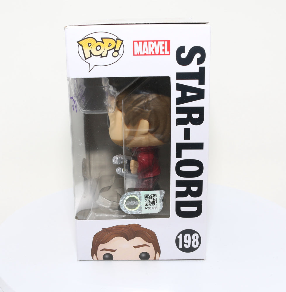 
                  
                    Chris Pratt as Star-Lord in Guardians of the Galaxy Vol. 2 (SWAU) Signed Funko POP! #198
                  
                