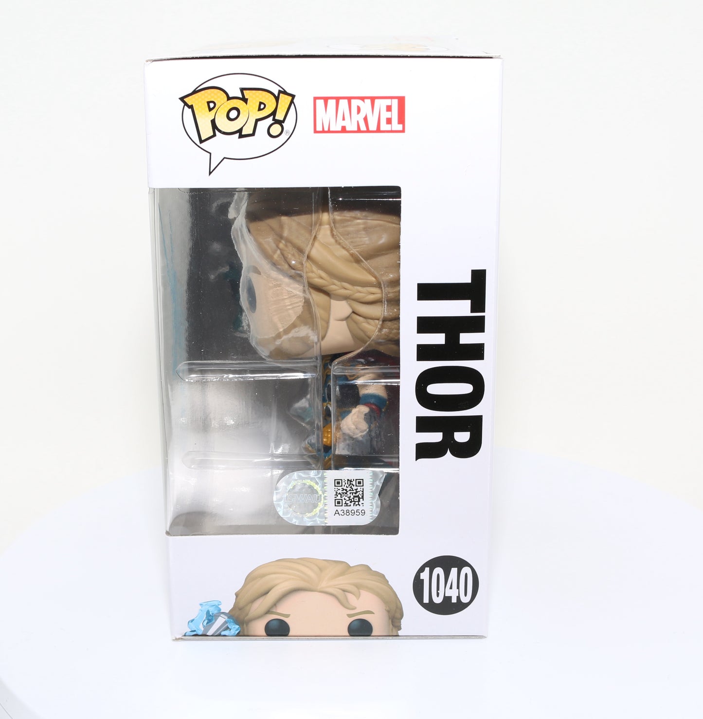 
                  
                    Chris Hemsworth as Thor in Thor: Love and Thunder (SWAU) Signed Funko POP! #1040
                  
                