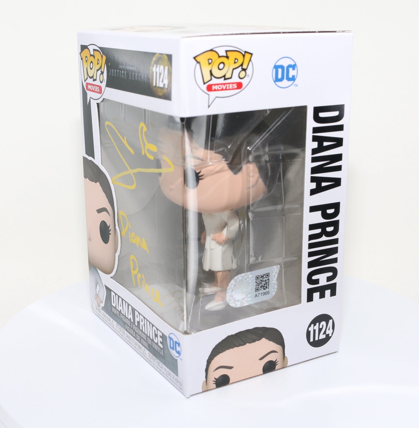 
                  
                    Gal Gadot as Diana Prince in Zack Snyder's Justice League (SWAU) Signed Funko POP! #1124
                  
                
