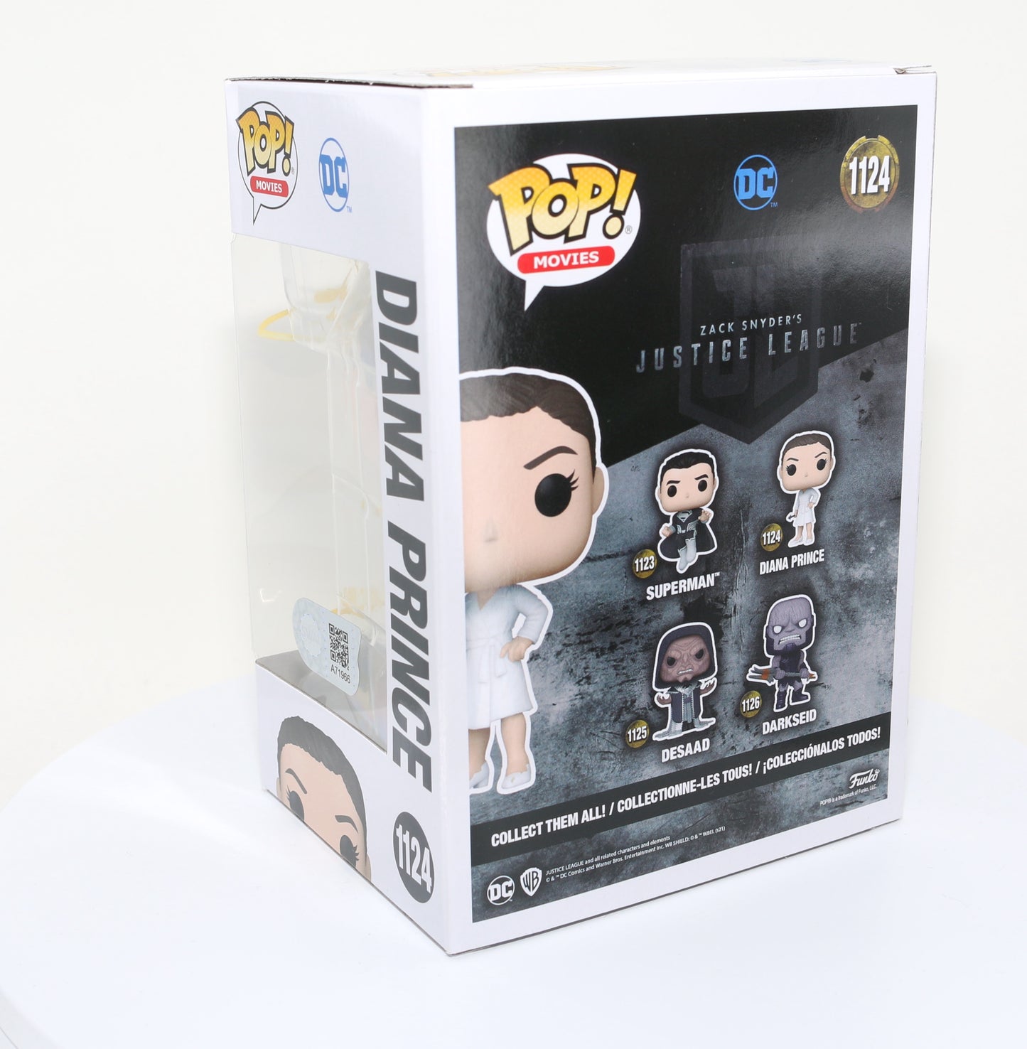 
                  
                    Gal Gadot as Diana Prince in Zack Snyder's Justice League (SWAU) Signed Funko POP! #1124
                  
                