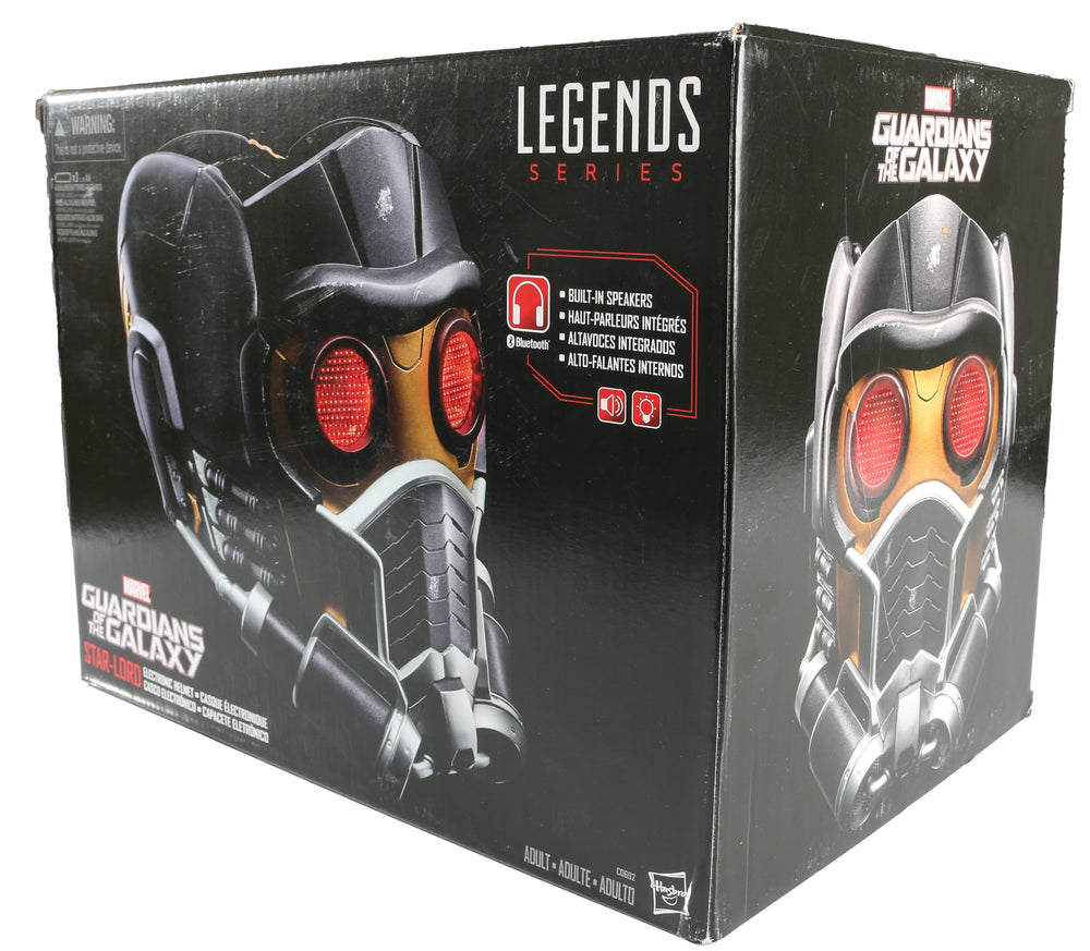 
                  
                    Chris Pratt as Star-Lord in Guardians of the Galaxy (SWAU) Signed Hasbro Legends Series Prop Replica Helmet
                  
                