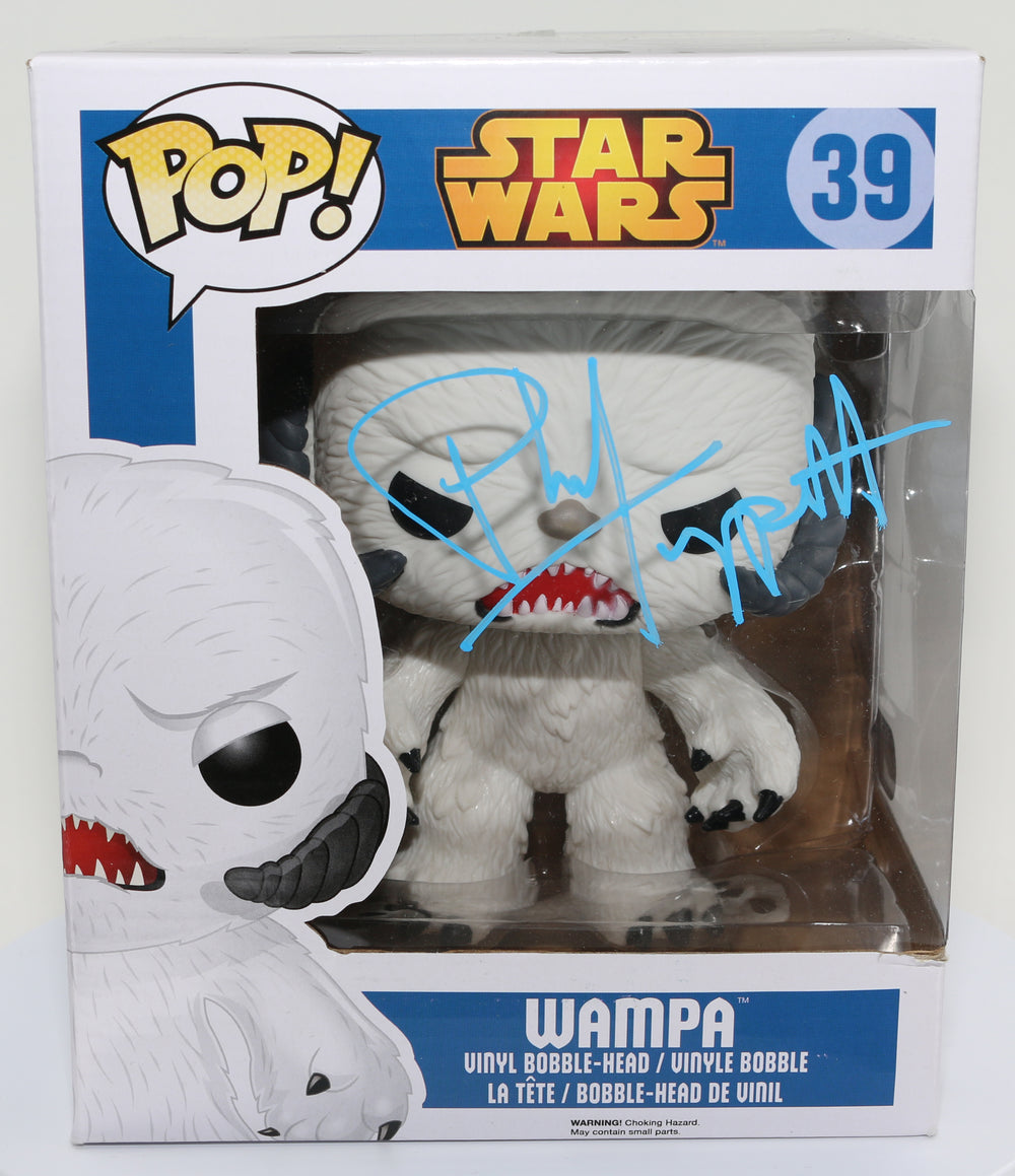 Phil Tippett Wampa Puppet Creator Star Wars: The Empire Strikes Back (SWAU) Signed Deluxe Oversized Funko POP! #39