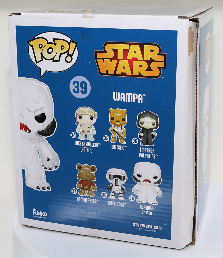 
                  
                    Phil Tippett Wampa Puppet Creator Star Wars: The Empire Strikes Back (SWAU) Signed Deluxe Oversized Funko POP! #39
                  
                