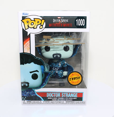 Benedict Cumberbatch as Doctor Strange in The Multiverse of Madness (Beckett Witnessed) Signed POP! Funko #1000 Chase Edition