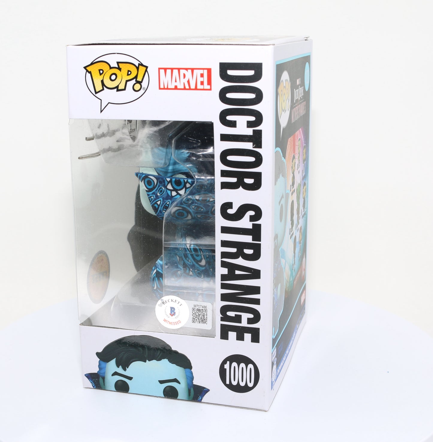 
                  
                    Benedict Cumberbatch as Doctor Strange in The Multiverse of Madness (Beckett Witnessed) Signed POP! Funko #1000 Chase Edition
                  
                