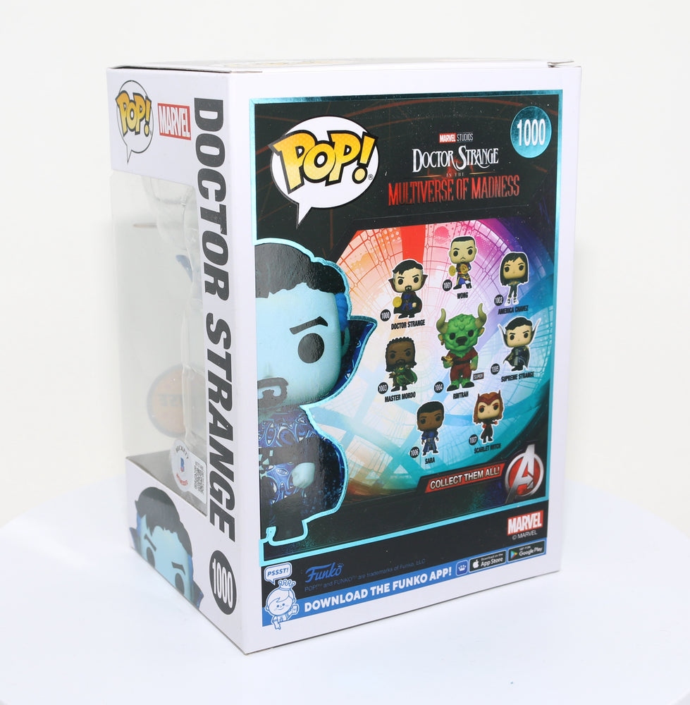 
                  
                    Benedict Cumberbatch as Doctor Strange in The Multiverse of Madness (Beckett Witnessed) Signed POP! Funko #1000 Chase Edition
                  
                