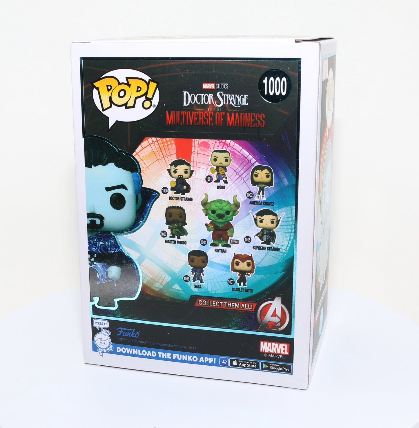 
                  
                    Benedict Cumberbatch as Doctor Strange in The Multiverse of Madness (Beckett Witnessed) Signed POP! Funko #1000 Chase Edition
                  
                