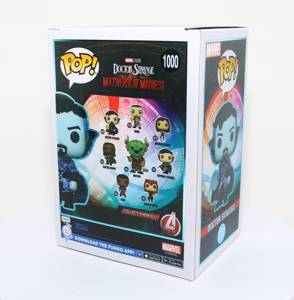 
                  
                    Benedict Cumberbatch as Doctor Strange in The Multiverse of Madness (Beckett Witnessed) Signed POP! Funko #1000 Chase Edition
                  
                