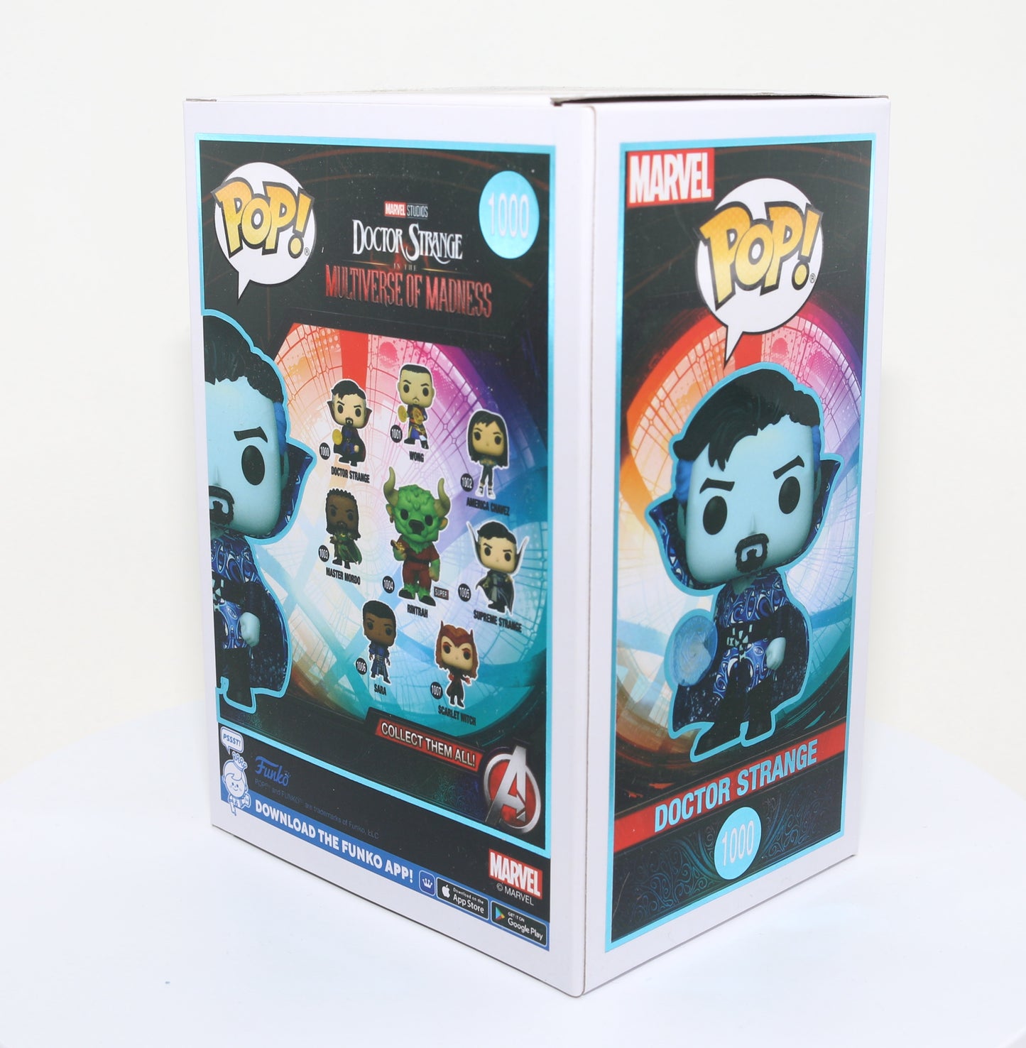 
                  
                    Benedict Cumberbatch as Doctor Strange in The Multiverse of Madness (Beckett Witnessed) Signed POP! Funko #1000 Chase Edition
                  
                