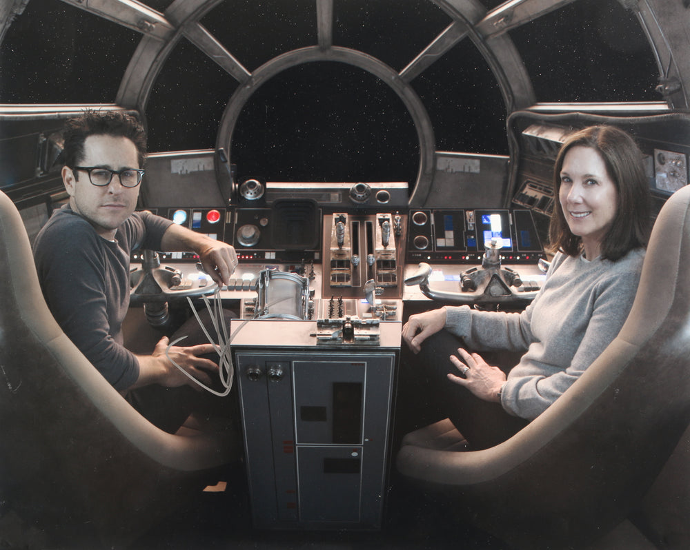 J.J. Abrams as Director of Star Wars: The Force Awakens Signed 16x20 Photo