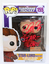 Chris Pratt as Star-Lord in Guardians of the Galaxy Box Lunch Exclusive (SWAU) Signed Funko POP! #155 with Character Name