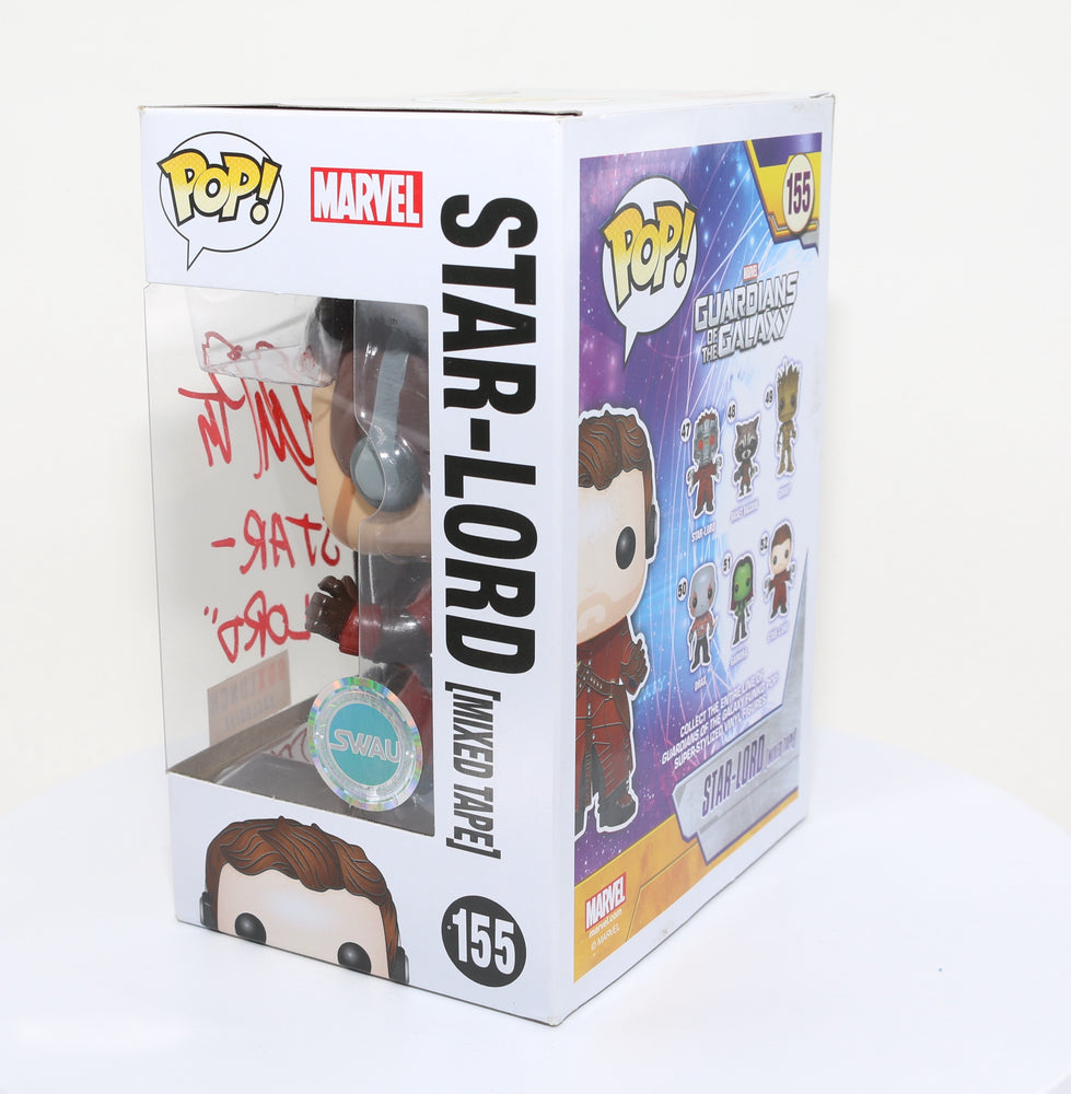 
                  
                    Chris Pratt as Star-Lord in Guardians of the Galaxy Box Lunch Exclusive (SWAU) Signed Funko POP! #155 with Character Name
                  
                