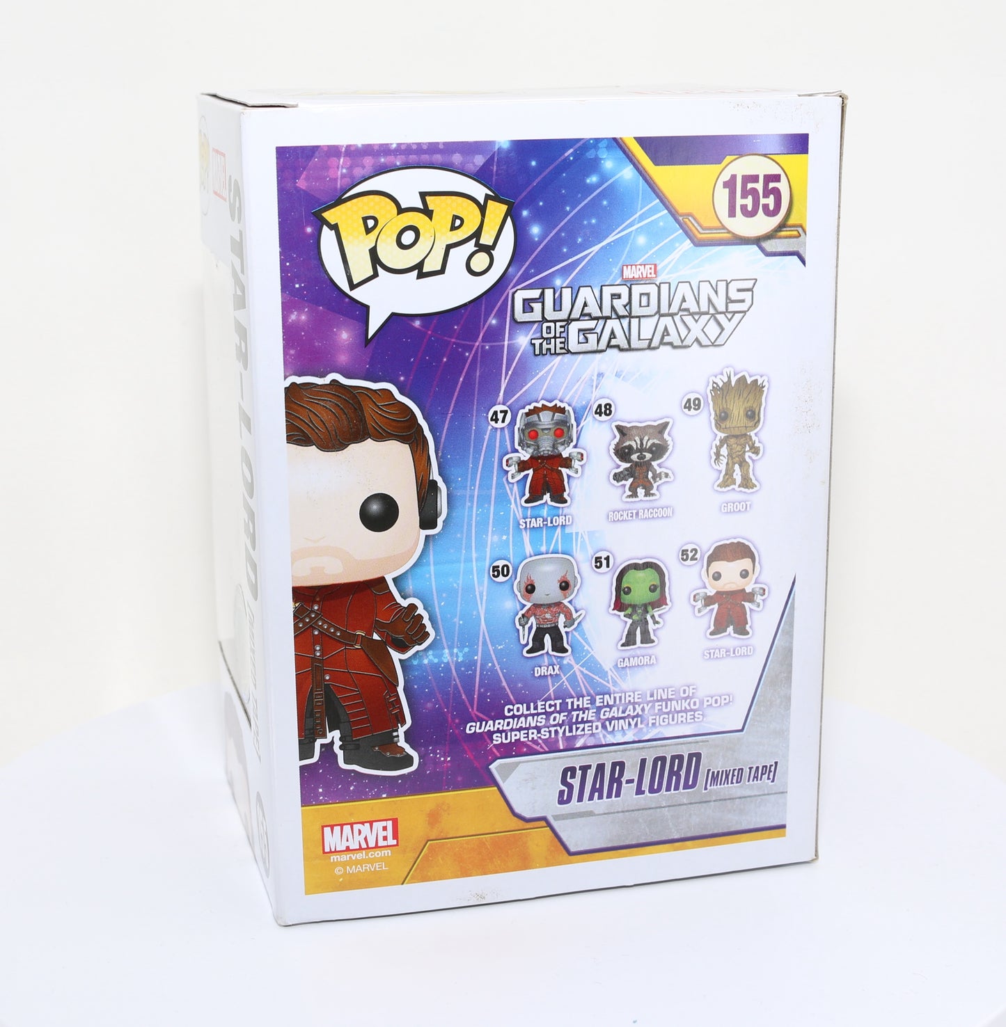 
                  
                    Chris Pratt as Star-Lord in Guardians of the Galaxy Box Lunch Exclusive (SWAU) Signed Funko POP! #155 with Character Name
                  
                
