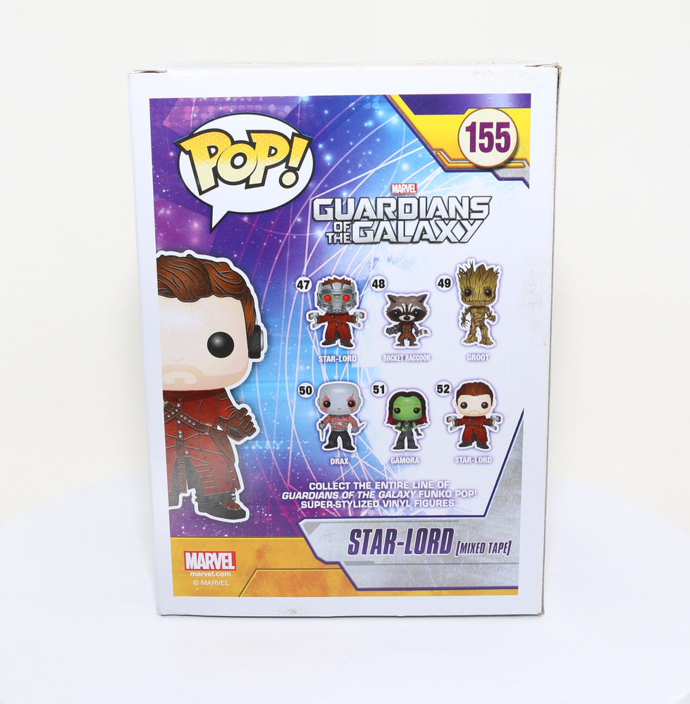
                  
                    Chris Pratt as Star-Lord in Guardians of the Galaxy Box Lunch Exclusive (SWAU) Signed Funko POP! #155 with Character Name
                  
                