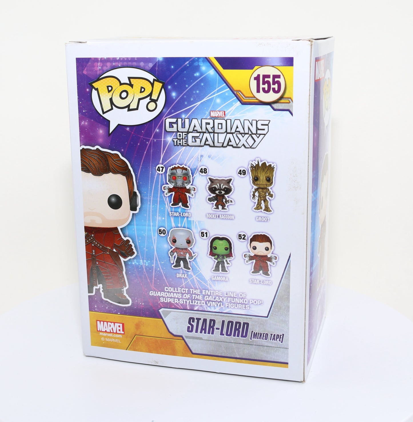 
                  
                    Chris Pratt as Star-Lord in Guardians of the Galaxy Box Lunch Exclusive (SWAU) Signed Funko POP! #155 with Character Name
                  
                