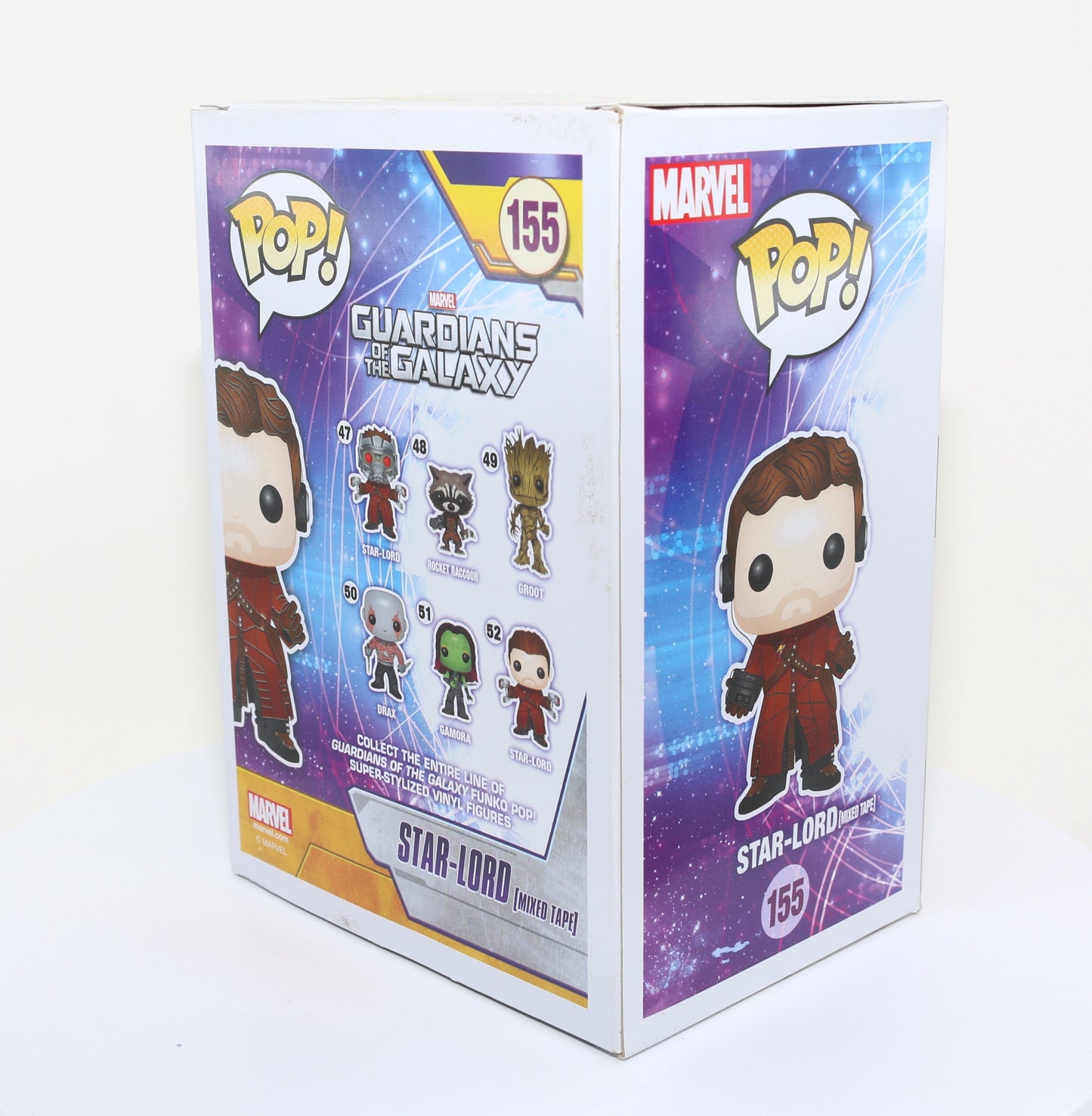 
                  
                    Chris Pratt as Star-Lord in Guardians of the Galaxy Box Lunch Exclusive (SWAU) Signed Funko POP! #155 with Character Name
                  
                