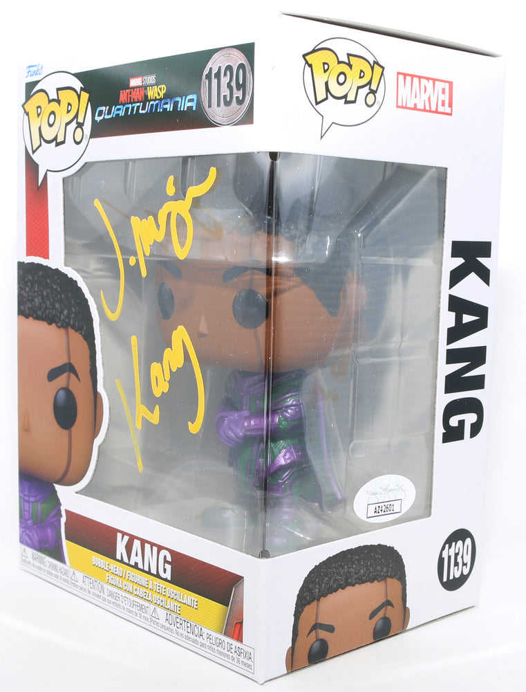 
                  
                    Jonathan Majors as Kang the Conquerer in Ant-Man & The Wasp (JSA) Signed Funko POP! #1139 with Character Name
                  
                