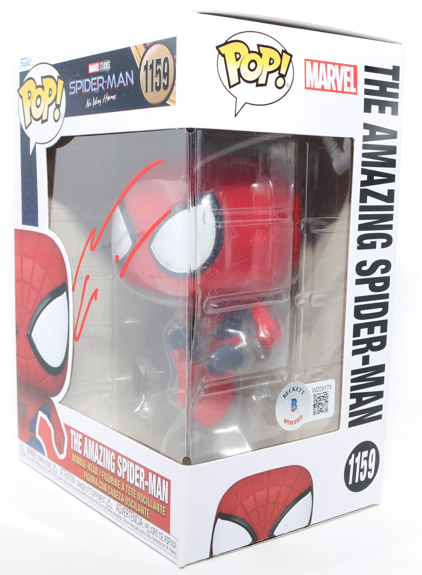 
                  
                    Andrew Garfield as The Amazing Spider-Man in Spider-Man: No Way Home Previews Exclusive (Beckett) Signed Funko POP! #1159
                  
                