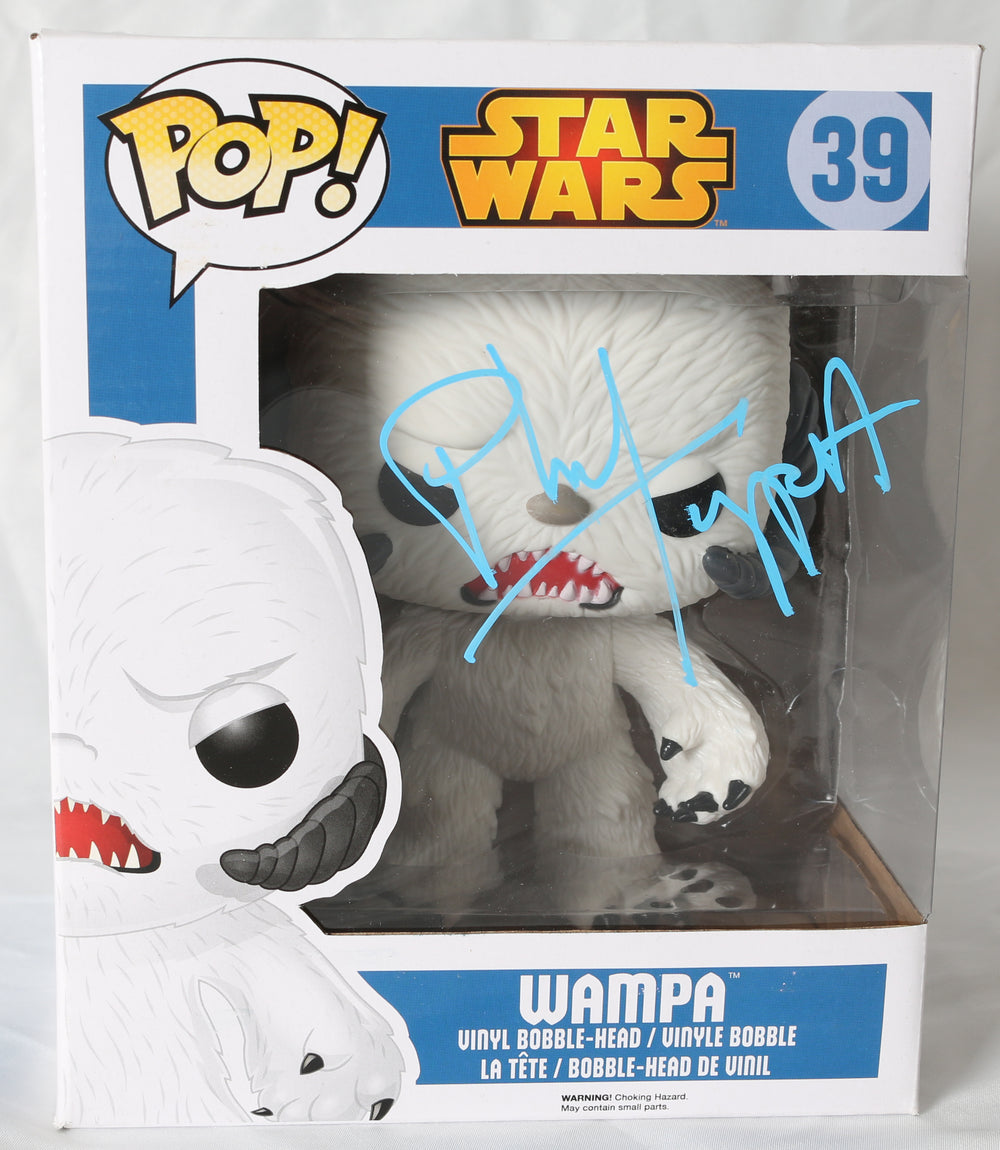 Phil Tippett Wampa Puppet Creator Star Wars: The Empire Strikes Back Signed Deluxe Oversized Funko POP! #39