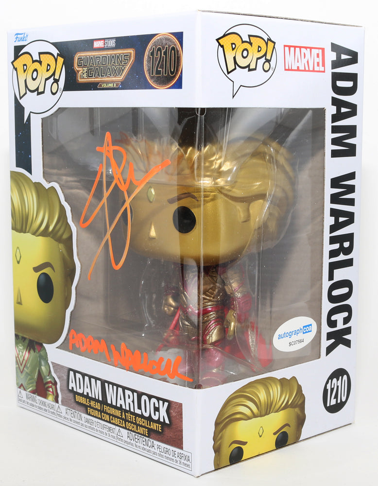 
                  
                    Will Poulter as Adam Warlock in Guardians of the Galaxy Vol. 3 (ACOA) Signed Funko POP! #1210 with Character Name
                  
                