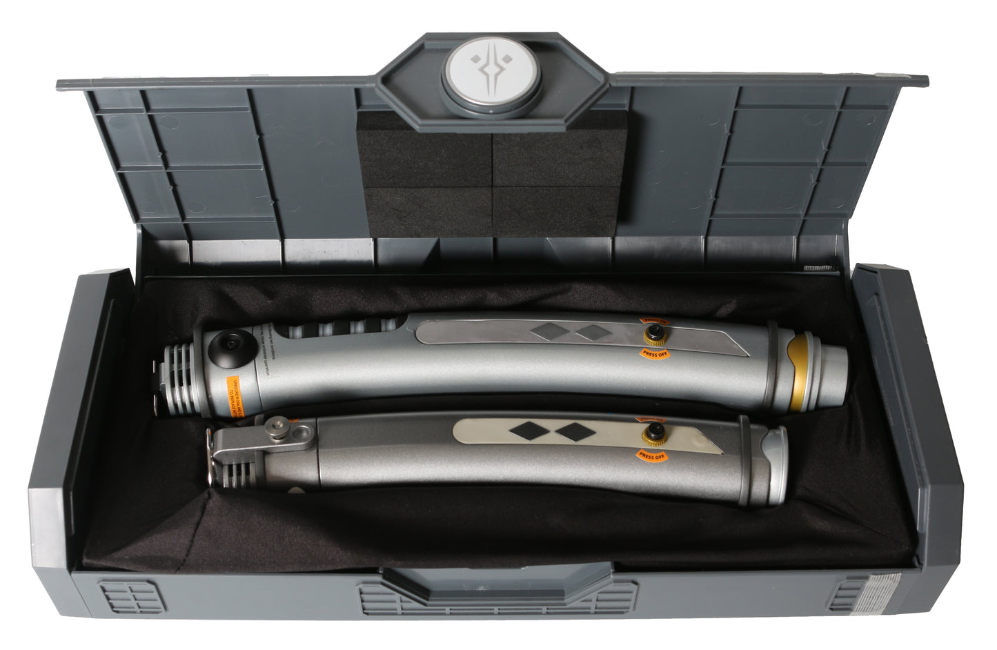 
                  
                    Ahsoka Tano from Rebels & the Mandalorian Disney Galaxy's Edge Prop Replica Legacy Lightsaber Signed by Ashley Eckstein & Rosario Dawson
                  
                