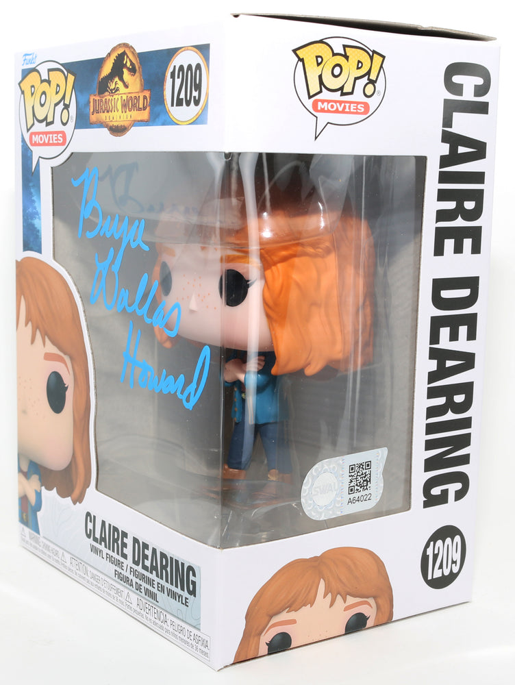 
                  
                    Bryce Dallas Howard as Claire Dearing in Jurassic World Dominion (SWAU) Signed Funko POP! #1209
                  
                