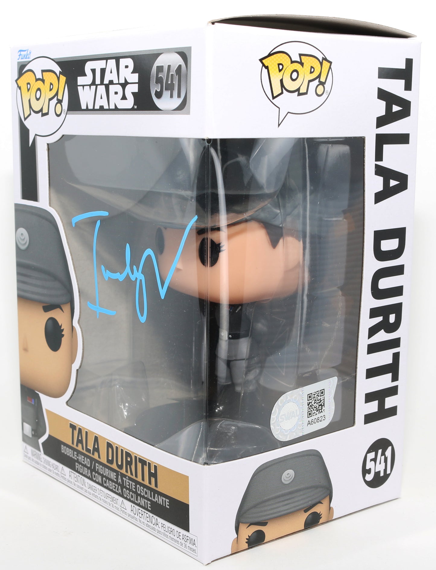 
                  
                    Indira Varma as Tala Durith in Star Wars: Obi-Wan Kenobi (SWAU) Signed Funko POP! #541
                  
                