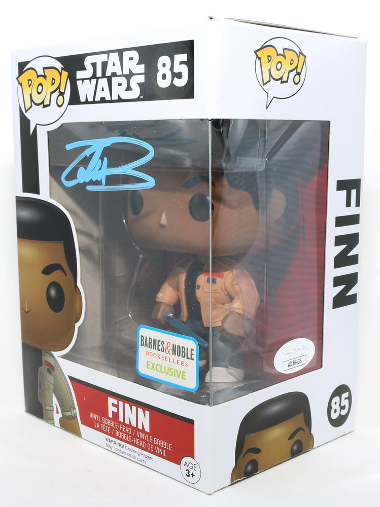 
                  
                    John Boyega as Finn in Star Wars: The Force Awakens Barnes & Noble Exclusive (JSA) Signed Funko POP! #85
                  
                