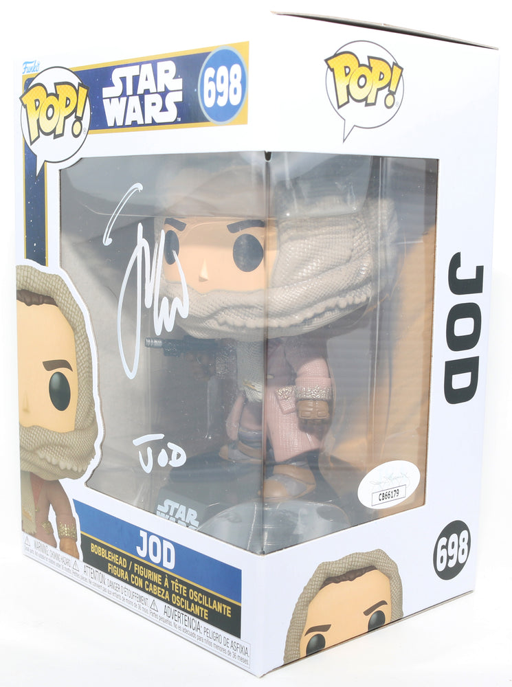 
                  
                    Jude Law as Jod Na Nawood in Star Wars: Skeleton Crew (JSA) Signed Funko POP! #698 with Character Name
                  
                