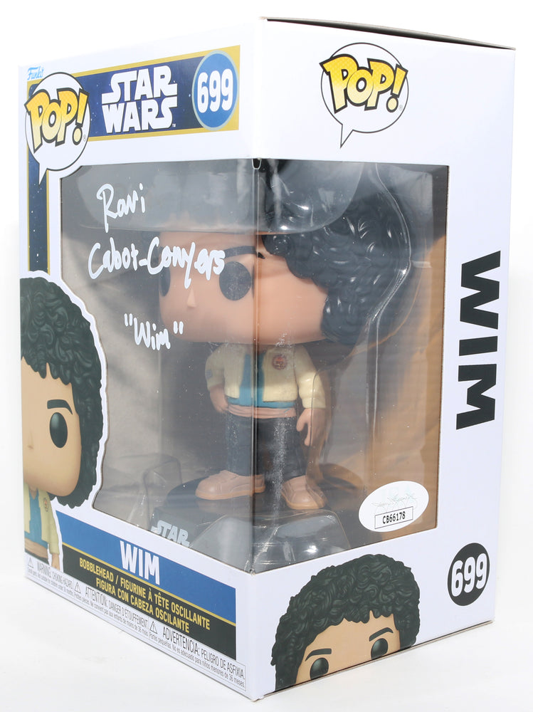
                  
                    Ravi Cabot-Conyers as Wim in Star Wars: Skeleton Crew (JSA) Signed Funko POP! #699 with Character Name
                  
                