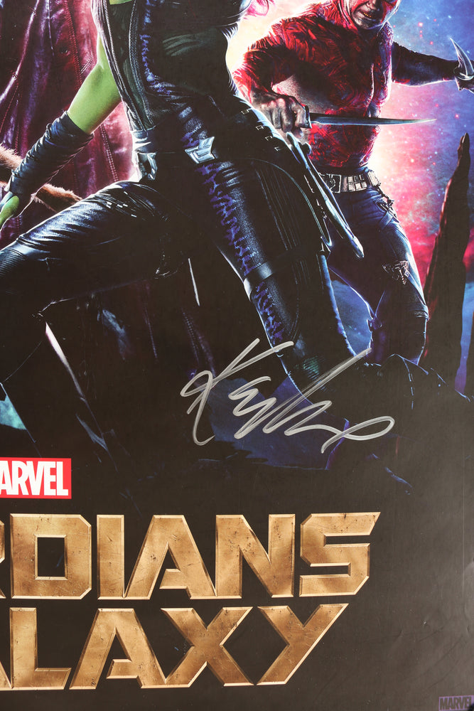 
                  
                    Chris Pratt as Star-Lord & Karen Gillan as Nebula in Guardians of the Galaxy (SWAU) Signed 24x36 Poster
                  
                